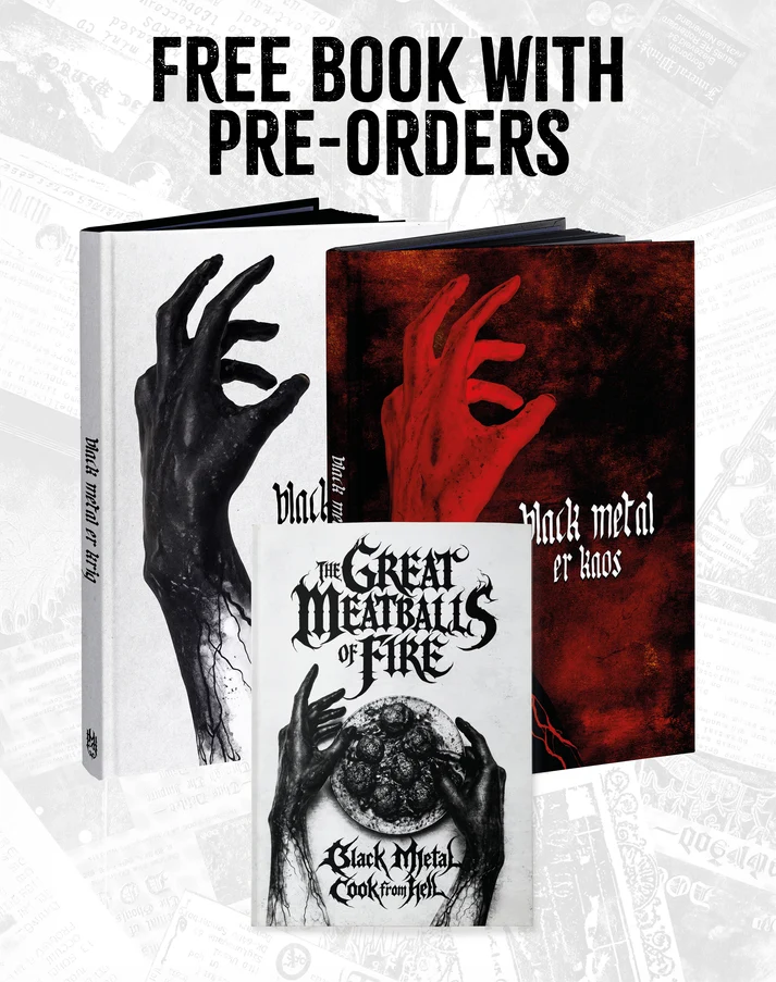 Pre-Order now open for the book Black Metal er Kaos